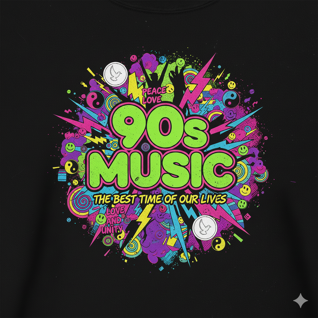 90s Music - The Best Time Of Our Lives T Shirt