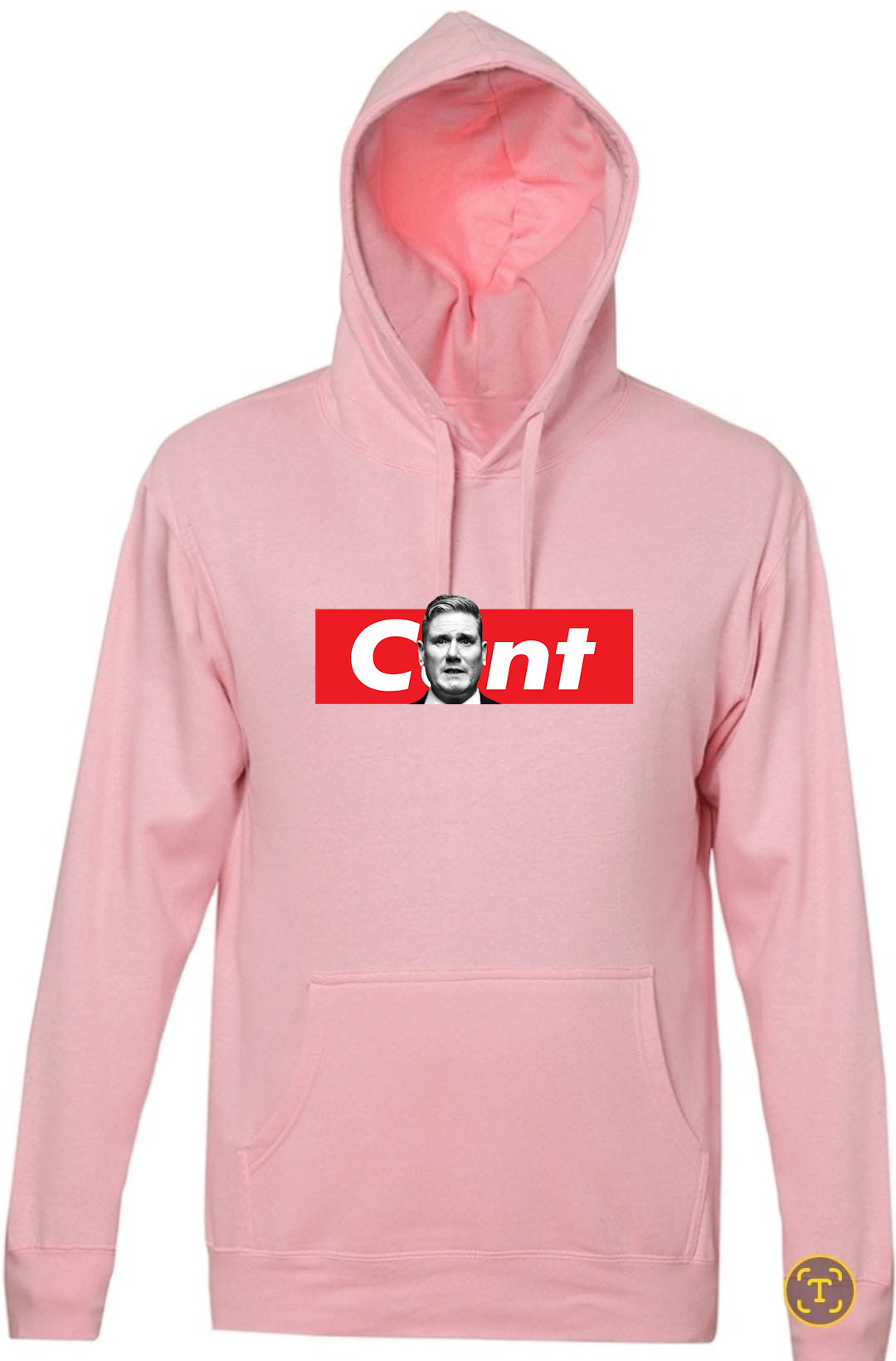 Funny Keir Starmer Supreme Style Rude Offensive C#nt Hoodie