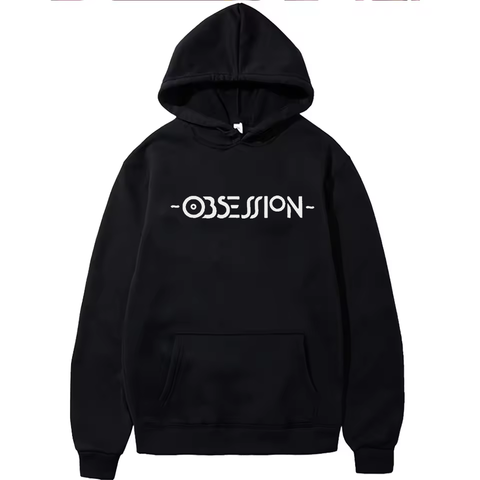 Obsession 90's Rave Hoodie - Hardcore - Drum & Bass - Flyer Art