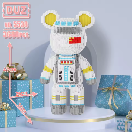 Brick Bear Building Blocks - Teddyblocks Building Kits