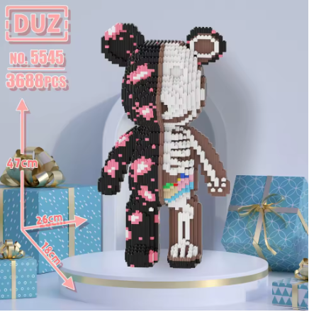Brick Bear Building Blocks - Teddyblocks Building Kits