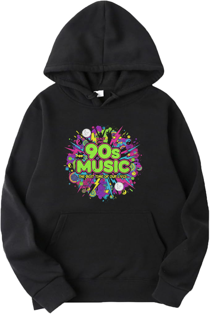 90s Music - The Best Time Of Our Lives Hoodie