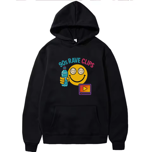90s Rave Clips Hoodie