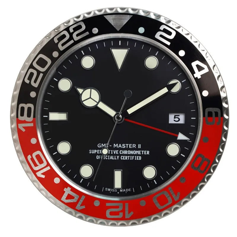 Rolex Wall Clock Luminous Luxury Watch Clock