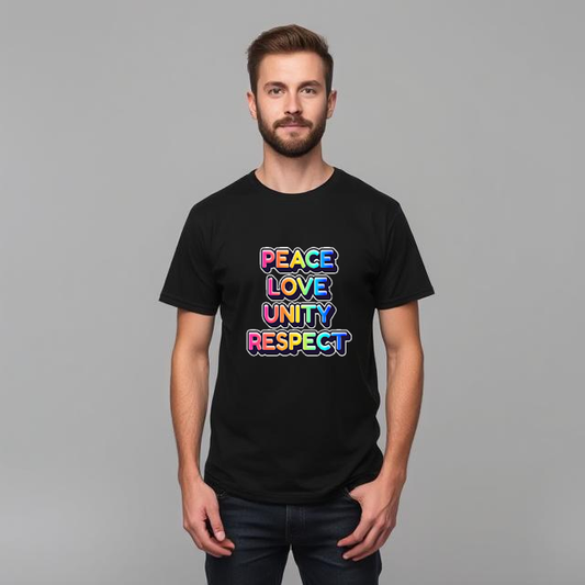 PLUR Peace Love Unity Respect Rave T Shirt
