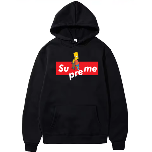 Bart Simpson Supreme Inspired Hoodie Men Women