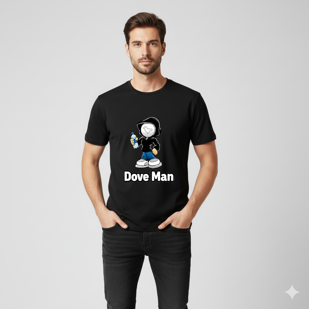 Dove Man 90s Raver Funny Ecstasy T Shirt