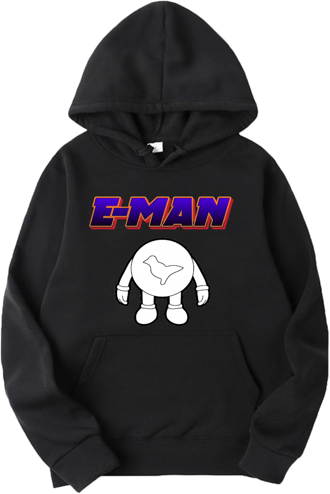 E Man / Dove Man Ecstasy 90s Raver Hoodie