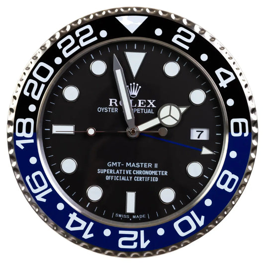 Rolex Wall Clock Luminous Luxury Watch Clock