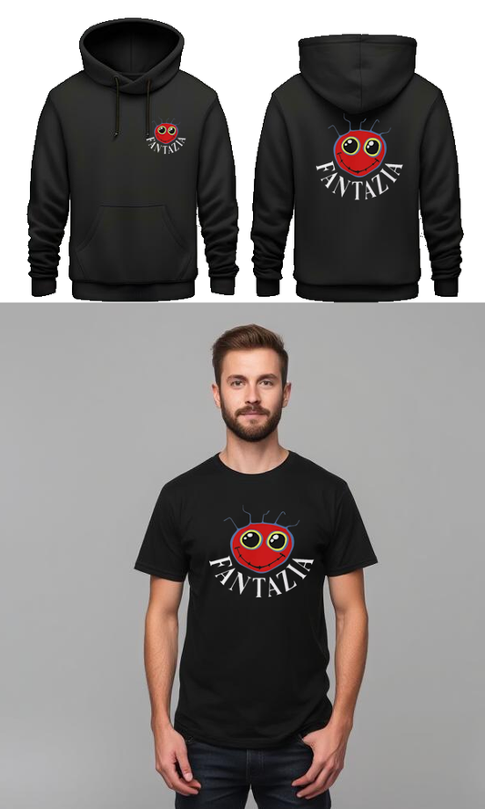 Fantazia Rave T Shirt And Hoodie Bundle Men Women