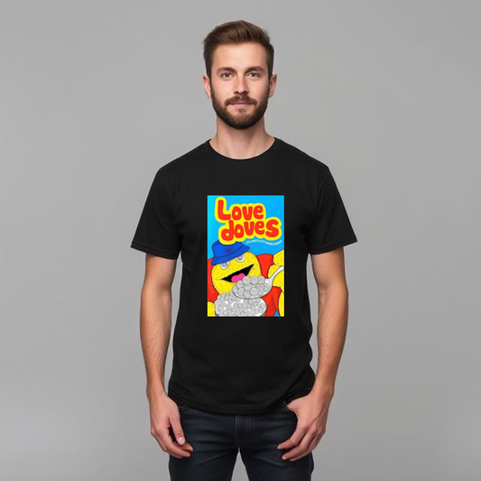 Love Doves Ravers T Shirt Unisex