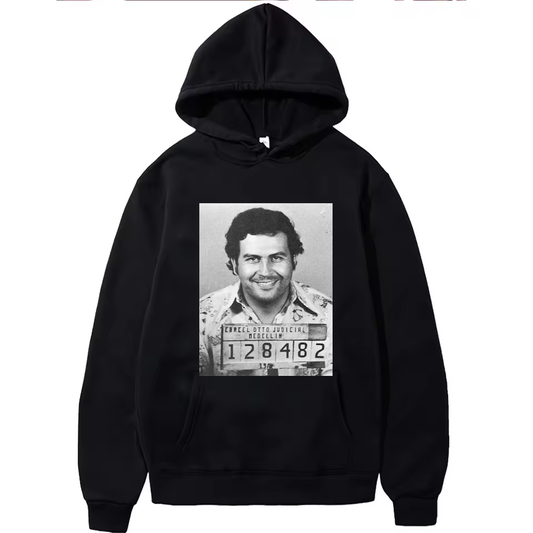 Pablo Escobar Mugshot Poster Print Hoodie