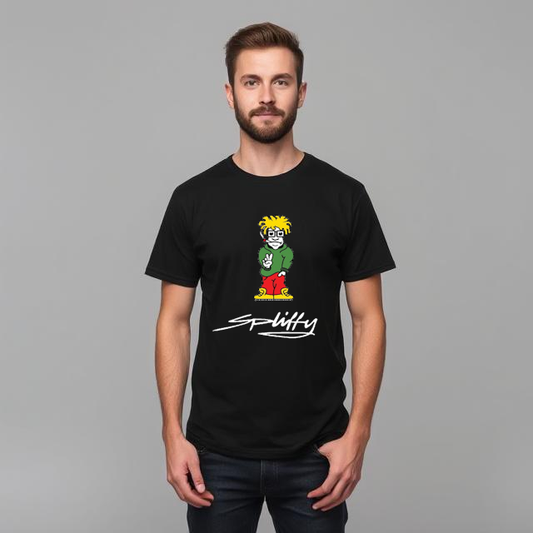Spliffy T Shirt Classic 90s Retro Unisex